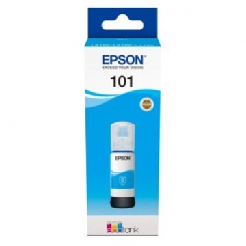 EPSON 101 C13T03V24A Orjinal Mavi Mürekkep Şişesi 70 Mlgr. 6.000 Sayfa