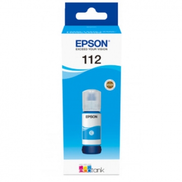 EPSON 112 C13T06C24A Orjinal Mavi Mürekkep Şişesi 70 Mlgr 6.000 Sayfa