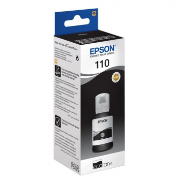 EPSON 110 C13T03P14A Orjinal Siyah Mürekkep Şişesi 120 Mlgr. 6.000 Sayfa