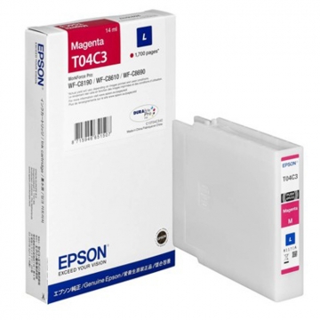 EPSON T04C3 C13T04C340 Orjinal Kırmızı Kartuş 1.700 Sayfa