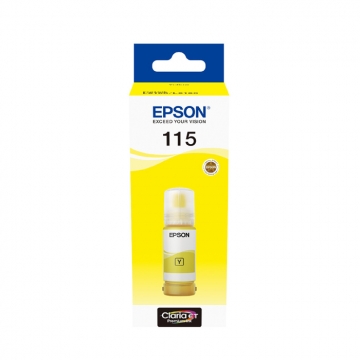 EPSON 115 C13T07D44A Sarı Orjinal Mürekkep Şişesi 70 Mlgr. (6.200 Sayfa)