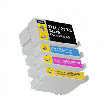 EPSON 27XL T2714 C13T27144020 Yüksek Kapasiteli Muadil Sarı Kartuş 1.100 Sayfa