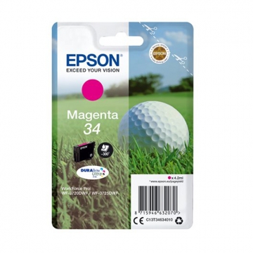 EPSON 34 T3463 C13T34634010 Orjinal Kırmızı Kartuş 300 Sayfa 
