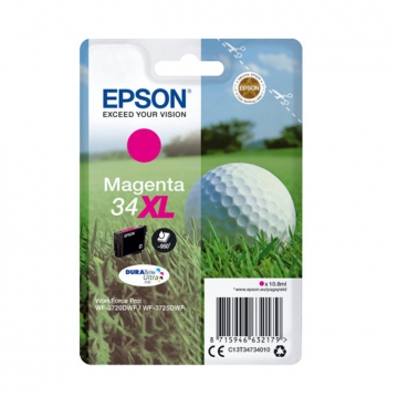 EPSON 34XL T3473 C13T34734010 Yüksek Kapasiteli Orjinal Kırmızı Kartuş 950 Sayfa