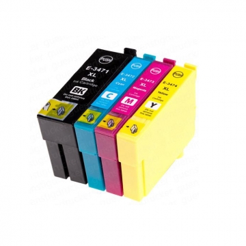 EPSON 34XL T3472 C13T34724010 Yüksek Kapasiteli Muadil Mavi Kartuş 950 Sayfa