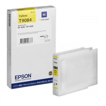 EPSON T9084XL C13T908440 Yüksek Kapasiteli Orjinal Sarı Kartuş 4.000 Sayfa