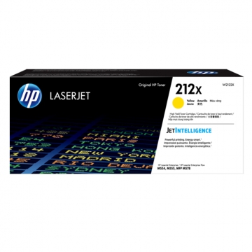 HP (Hewlett Packard) 212X W2122X Orjinal Sarı Lazer Toner 10.000 Sayfa