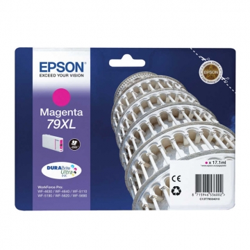 EPSON 79XL T7903 C13T79034010 Yüksek Kapasiteli Orjinal Kırmızı Kartuş 2.000 Sayfa