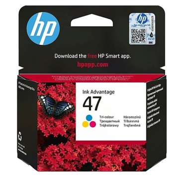HP (Hewlett Packard) 47 6ZD61AE Orjinal Renkli Kartuş 700 Sayfa