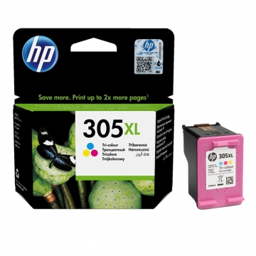 HP (Hewlett Packard) 305XL 3YM63AE Orjinal Renkli Kartuş 200 Sayfa