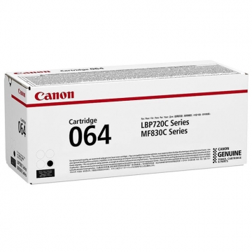 CANON CRG-064BK Orjinal Siyah Lazer Toner 6.000 Sayfa