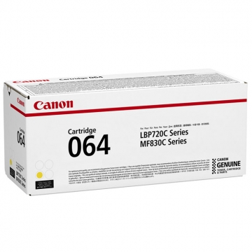 CANON CRG-064Y Orjinal Sarı Lazer Toner 5.000 Sayfa