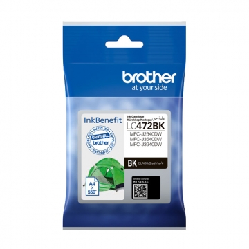 BROTHER LC-472BK Orjinal Siyah Kartuş 550 Sayfa