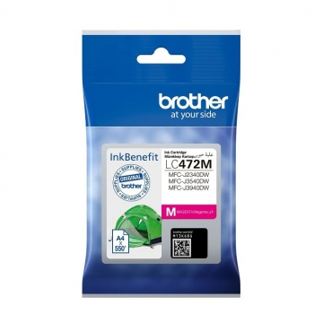 BROTHER LC-472M Orjinal Kırmızı Kartuş 550 Sayfa