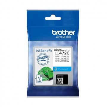 BROTHER LC-472C Orjinal Mavi Kartuş 550 Sayfa