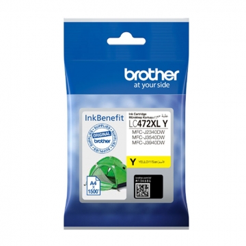 BROTHER LC-472XLY Orjinal Sarı Kartuş 1.500 Sayfa