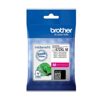 BROTHER LC-472XLM Orjinal Kırmızı Kartuş 1.500 Sayfa