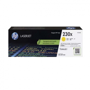 HP (Hewlett Packard) 230X W2302X Orjinal Sarı Lazer Toner 5.500 Sayfa