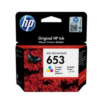 HP (Hewlett Packard) 653 3YM74AE Orjinal Renkli Kartuş 200 Sayfa