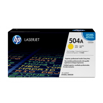 HP (Hewlett Packard) 504A CE252A Orjinal Sarı Lazer Toner 7.000 Sayfa