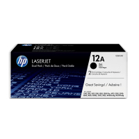 <span>HP (Hewlett Packard)</span> 12A Q2612AD Orjinal Siyah Lazer Toner 2 Li PAKET