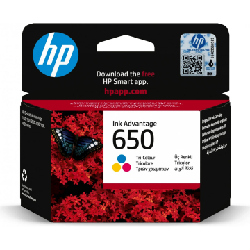 HP (Hewlett Packard) 650 CZ102AE Orjinal Renkli Kartuş 200 Sayfa