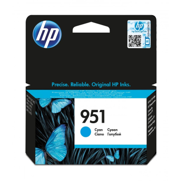 HP (Hewlett Packard) 951 CN050AE Orjinal Mavi Kartuş 700 Sayfa