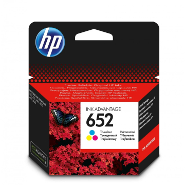 HP (Hewlett Packard) 652 F6V24AE Orjinal Renkli Kartuş 200 Sayfa