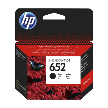 HP (Hewlett Packard) 652 F6V25AE Orjinal Siyah Kartuş 360 Sayfa