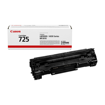 CANON 725 CRG-725 Orjinal Siyah Lazer Toner 1.600 Sayfa