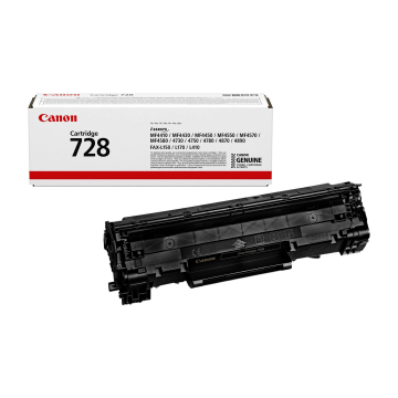 CANON 728 CRG-728 Orjinal Siyah Lazer Toner 2.100 Sayfa
