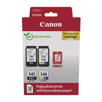 CANON PG-545 & CL-546 Orjinal Siyah ve Renkli Kartuş 2 Li PAKET