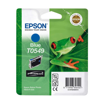 EPSON T0549 C13T05494010 Orjinal Mavi-Blue Kartuş 400 Sayfa