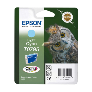 EPSON T0795 C13T07954010 Orjinal Açık Mavi Kartuş 660 Sayfa