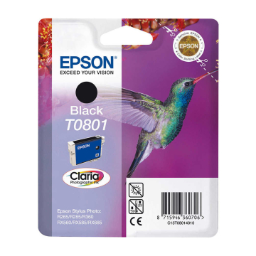 EPSON T0801 C13T08014011 Orjinal Siyah Kartuş 330 Sayfa