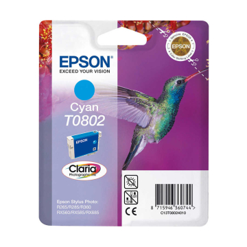 EPSON T0802 C13T08024011 Orjinal Mavi Kartuş 935 Sayfa