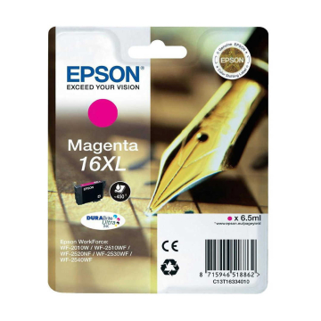 EPSON 16XL C13T16334010 Yüksek Kapasiteli Orjinal Kırmızı Kartuş 450 Sayfa