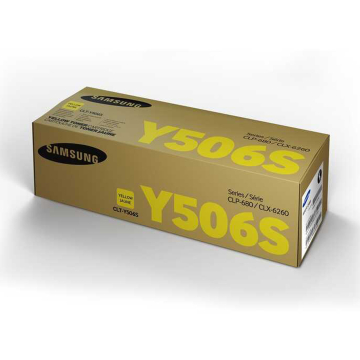 SAMSUNG Y506 CLT-Y506S Orjinal Sarı Lazer Toner 1.500 Sayfa
