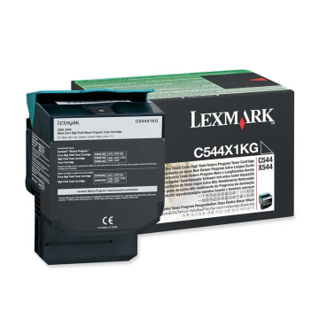 LEXMARK C544X1KG Ekstra Yüksek Verimli Orjinal Siyah Lazer Toner 6.000 Sayfa