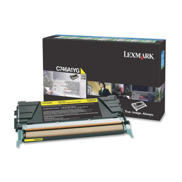 LEXMARK C746A1YG Orjinal Sarı Lazer Toner 7.000 Sayfa