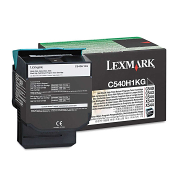 LEXMARK C540H1KG Yüksek Verimli Orjinal Siyah Lazer Toner 2.500 Sayfa