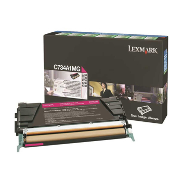 LEXMARK C734A1MG Orjinal Kırmızı Lazer Toner 6.000 Sayfa