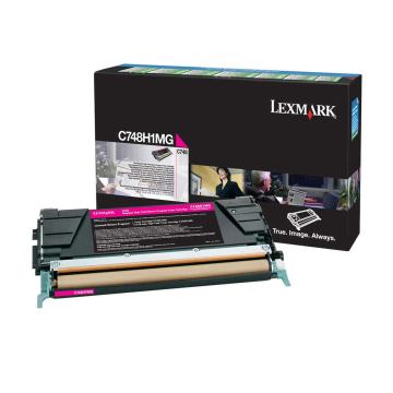 LEXMARK C748H1MG Yüksek Kapasiteli Orjinal Kırmızı Renkli Lazer Toner 10.000 Sayfa