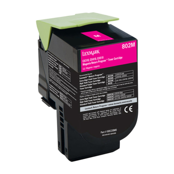 LEXMARK 808M 80C80M0 Orjinal Kırmızı Lazer Toner 1.000 Sayfa