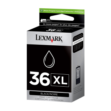LEXMARK 36XLA 18C2190E Orjinal Siyah Kartuş 500 Sayfa