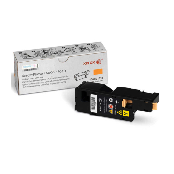 XEROX Phaser 6000 / 6015 & 106R01633 Orjinal Sarı Lazer Toner 1.000 Sayfa