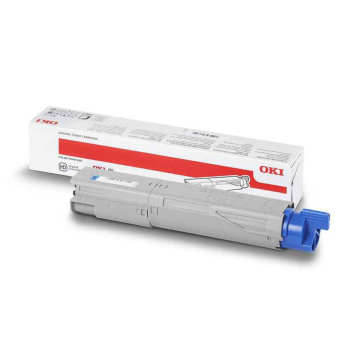 OKI C301 / C321 / C342  44973543 Orjinal Mavi Lazer Toner 1.500 Sayfa