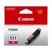 CANON 551 CLI-551M Orjinal Kırmızı Kartuş 319 Sayfa