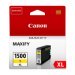 CANON PGI-1500XLY Yüksek Kapasiteli Orjinal Sarı Kartuş 935 Sayfa