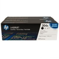 <span>HP (Hewlett Packard)</span> 304A CC530AD Orjinal Siyah Lazer Toner 2 Li PAKET